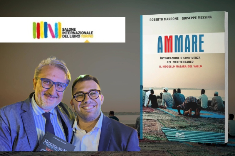 Al Salone del Libro di Torino si presenta “Ammare” il nuovo libro di R.Marrone e G.Messina